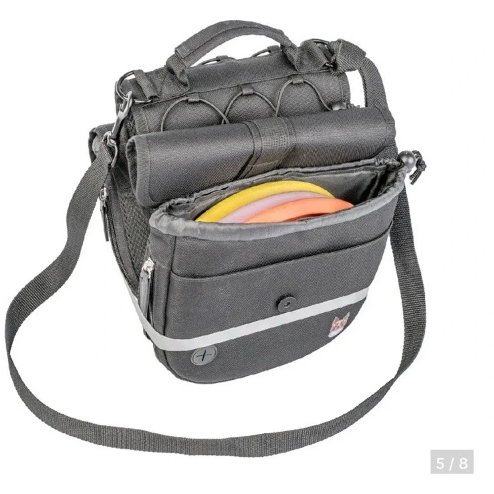 K9 Dog Backpack for Disc Golf Hiking Traveling Camping Training Harness